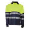POLO MANCHE LONGUE COTTON PLUS