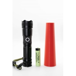 BATON LUMINEUX ALUMINIUM RECHARGEABLE