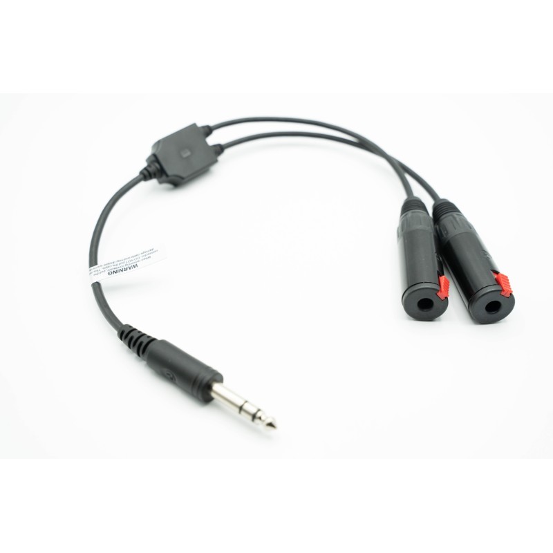 SPLITTER JACK 6.35MM